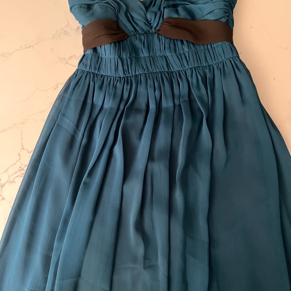 Allen B. By Allen Schwartz Brown Dress